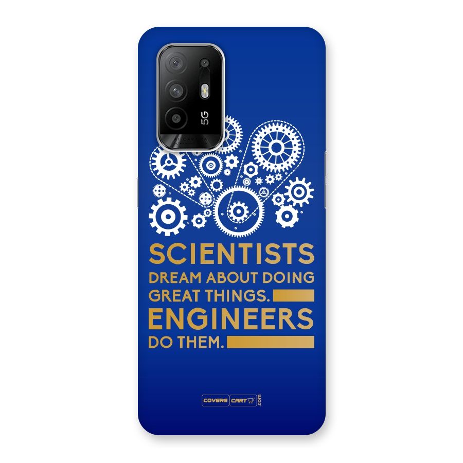 Engineer Back Case for Oppo F19 Pro Plus 5G