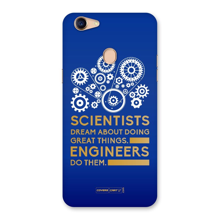 Engineer Back Case for Oppo F5 Youth