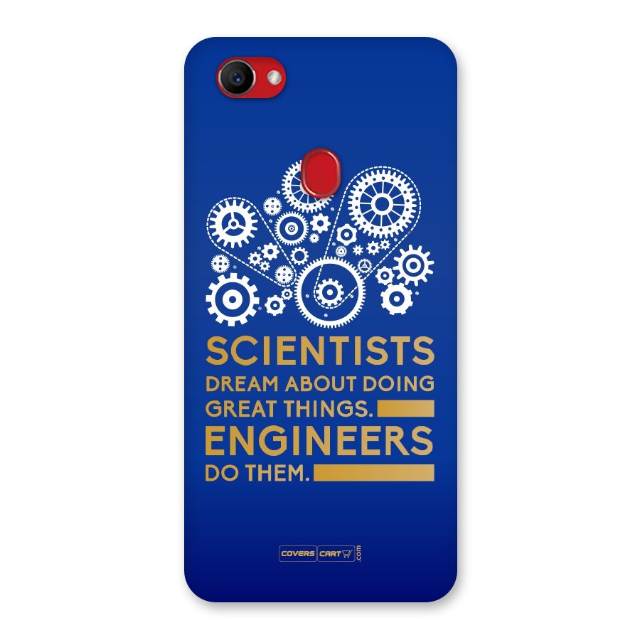 Engineer Back Case for Oppo F7