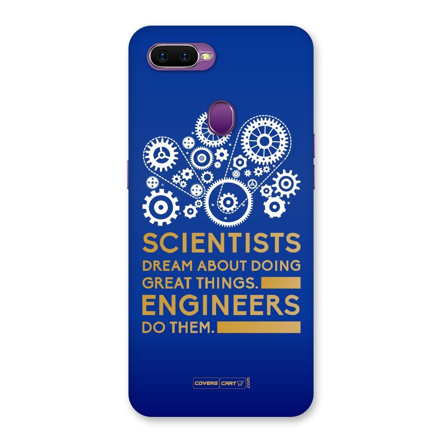 Engineer Back Case for Oppo F9