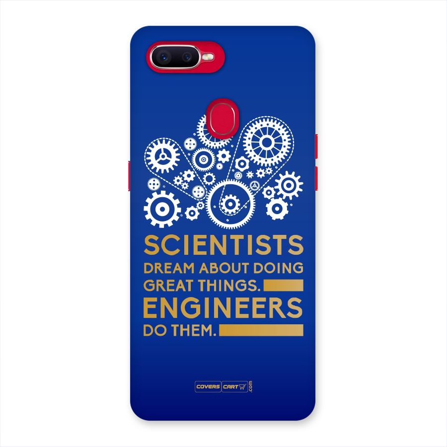 Engineer Back Case for Oppo F9 Pro