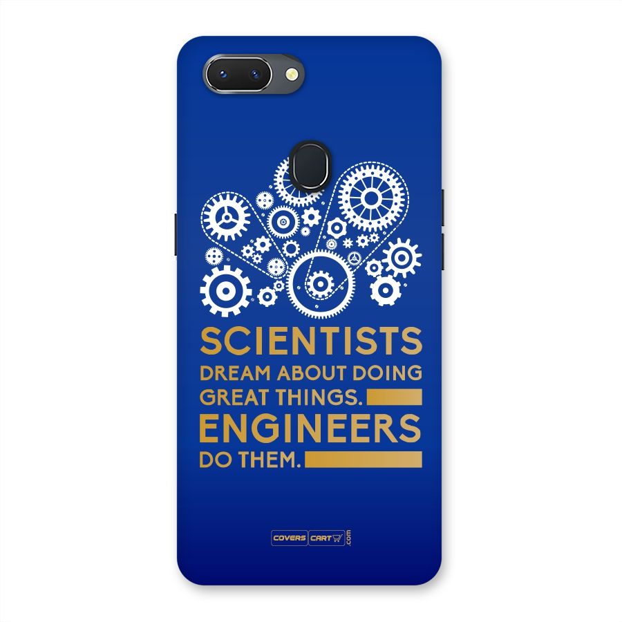 Engineer Back Case for Oppo Realme 2