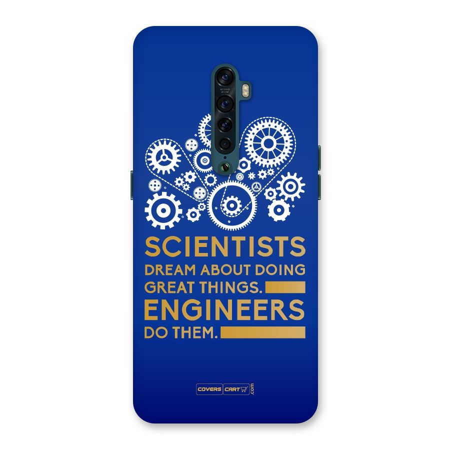 Engineer Back Case for Oppo Reno2