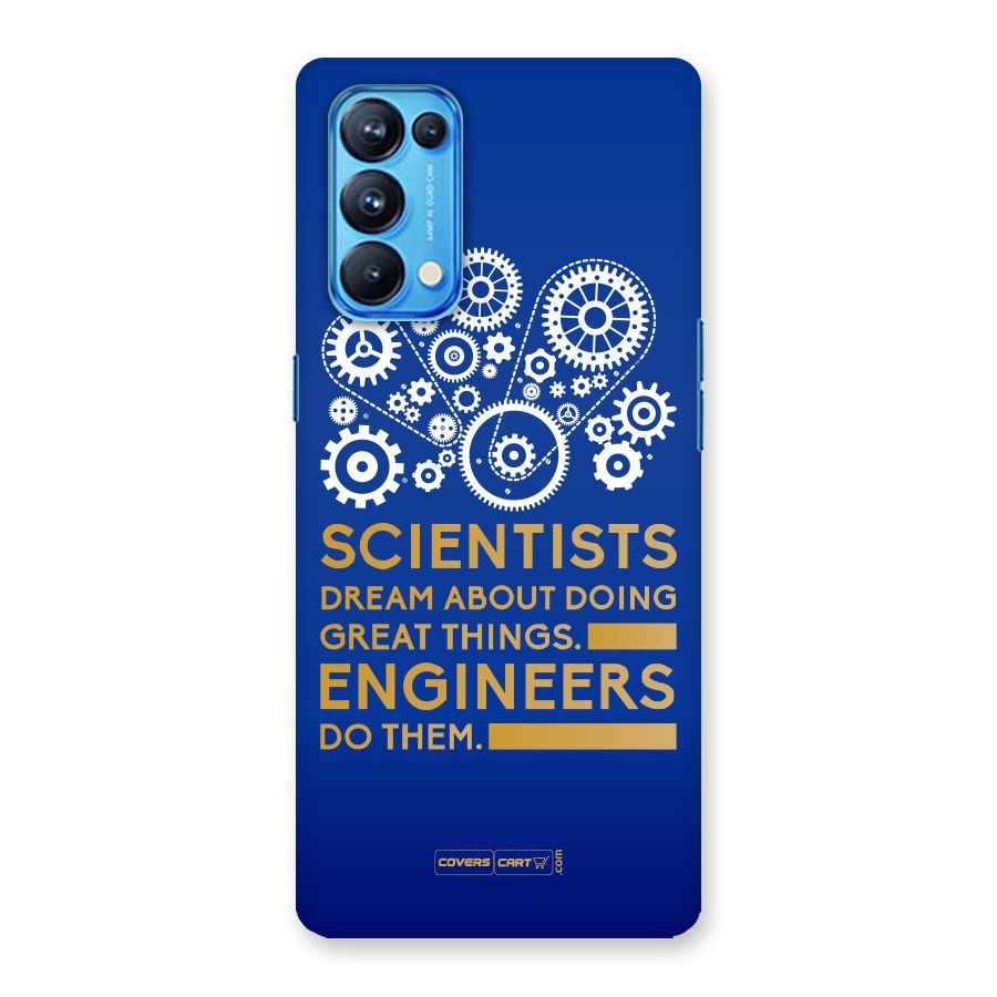 Engineer Back Case for Oppo Reno5 Pro 5G