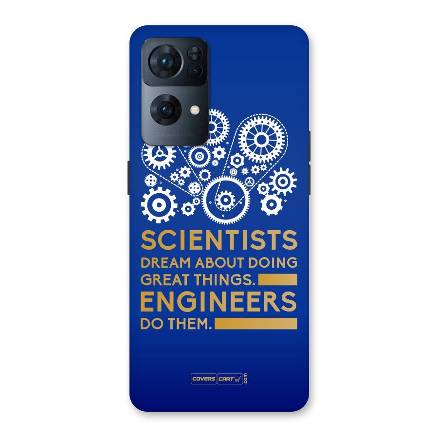 Engineer Back Case for Oppo Reno7 Pro 5G