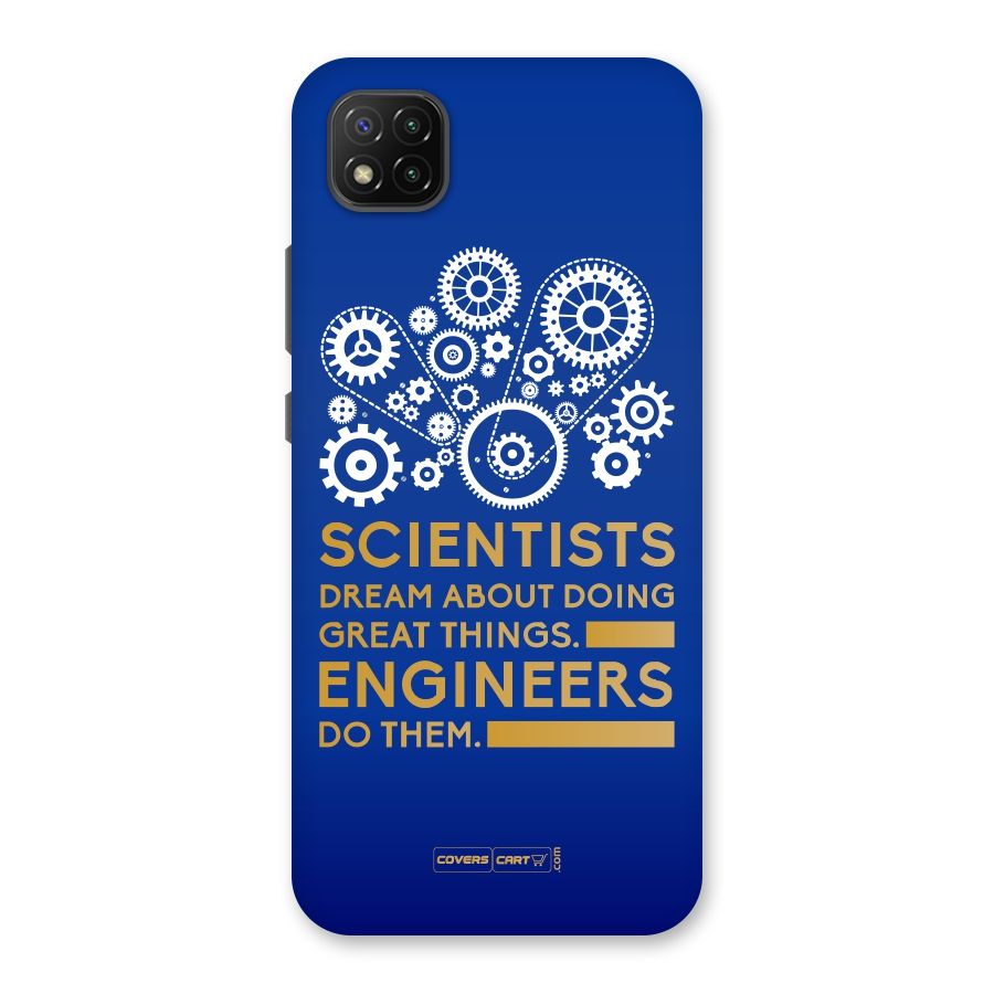 Engineer Back Case for Poco C3