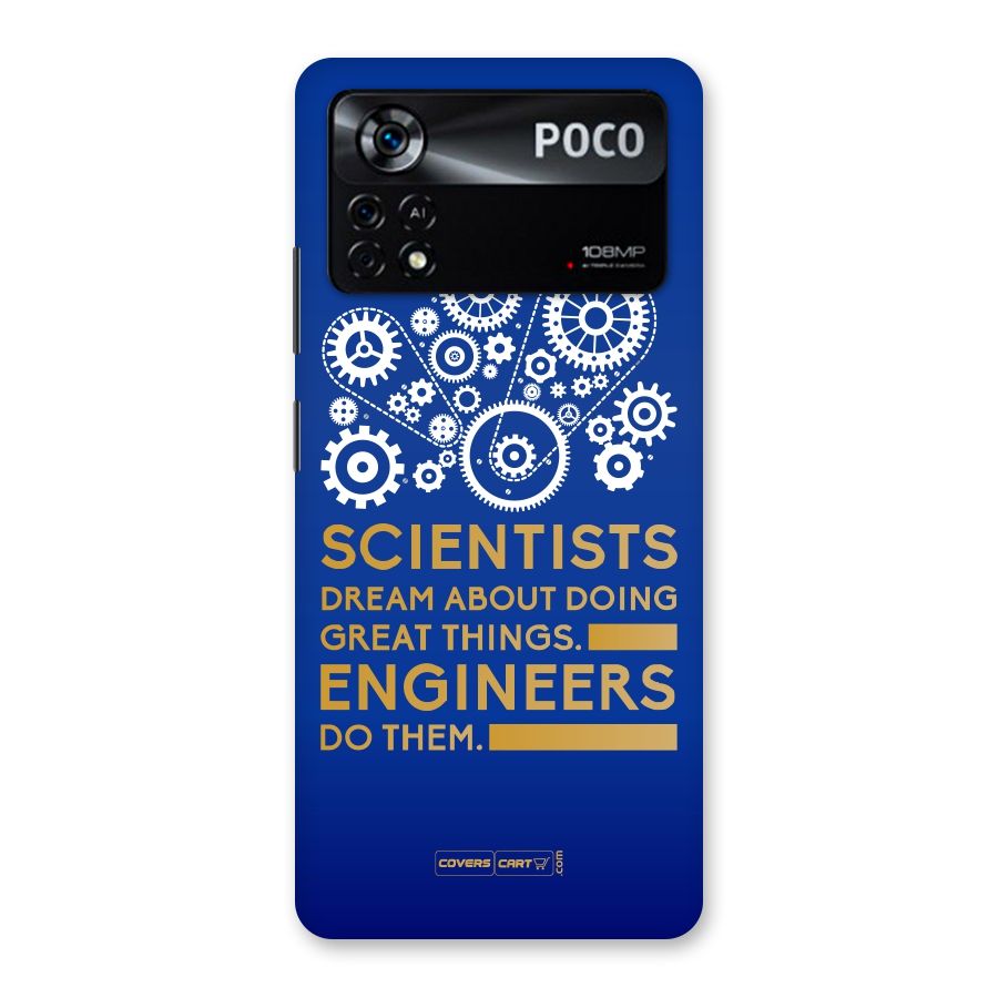 Engineer Back Case for Poco X4 Pro 5G
