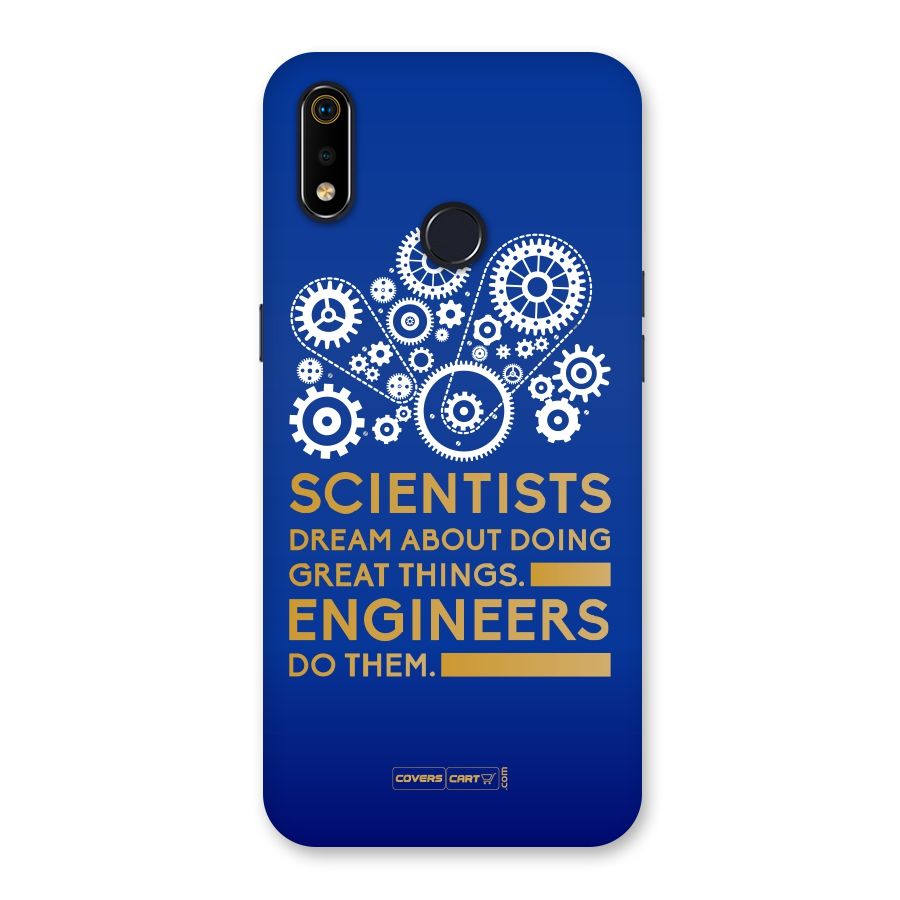 Engineer Back Case for Realme 3i