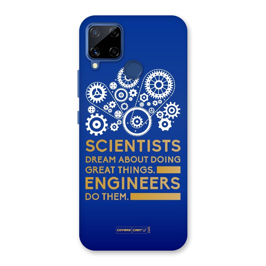 Engineer Back Case for Realme C15