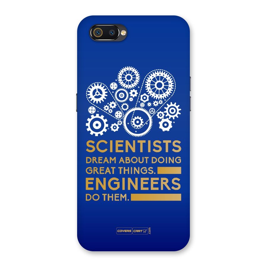 Engineer Back Case for Realme C2