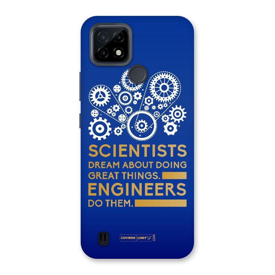 Engineer Back Case for Realme C21