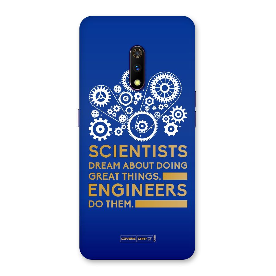 Engineer Back Case for Realme X