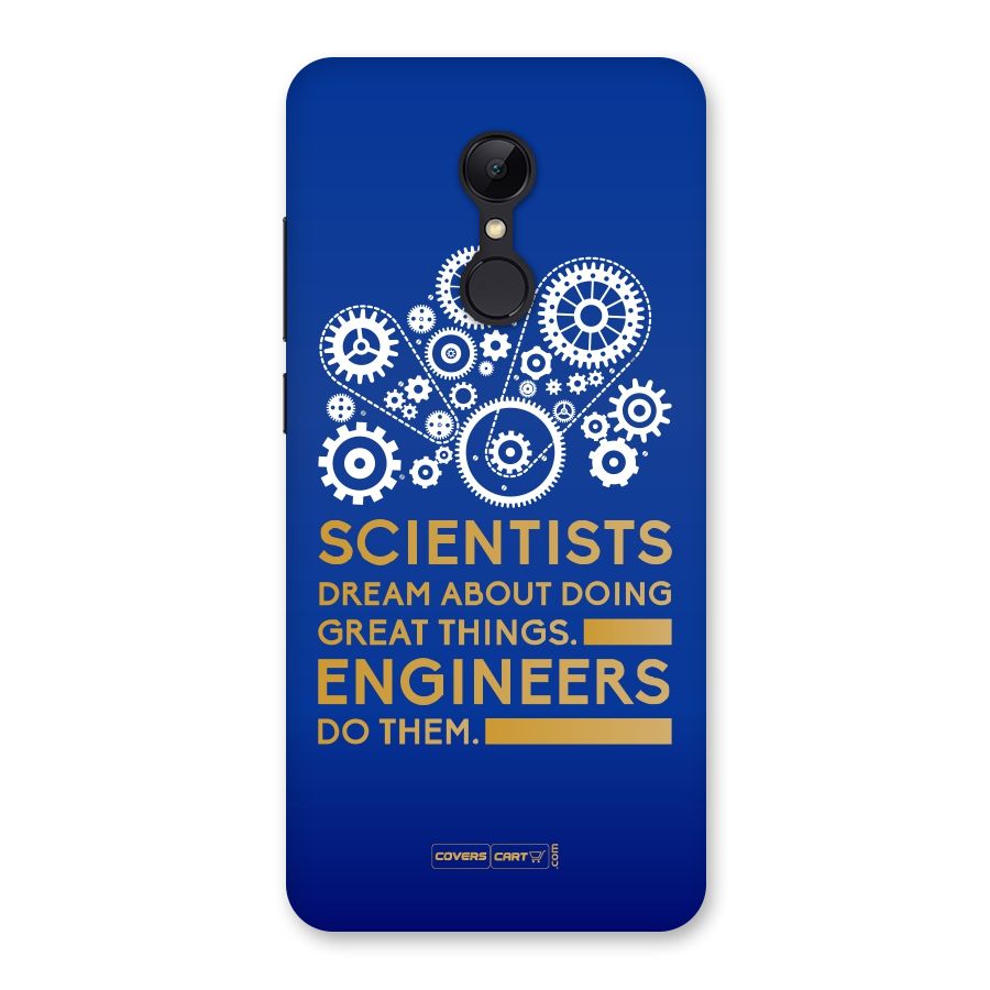 Engineer Back Case for Redmi 5