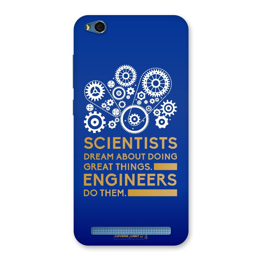 Engineer Back Case for Redmi 5A