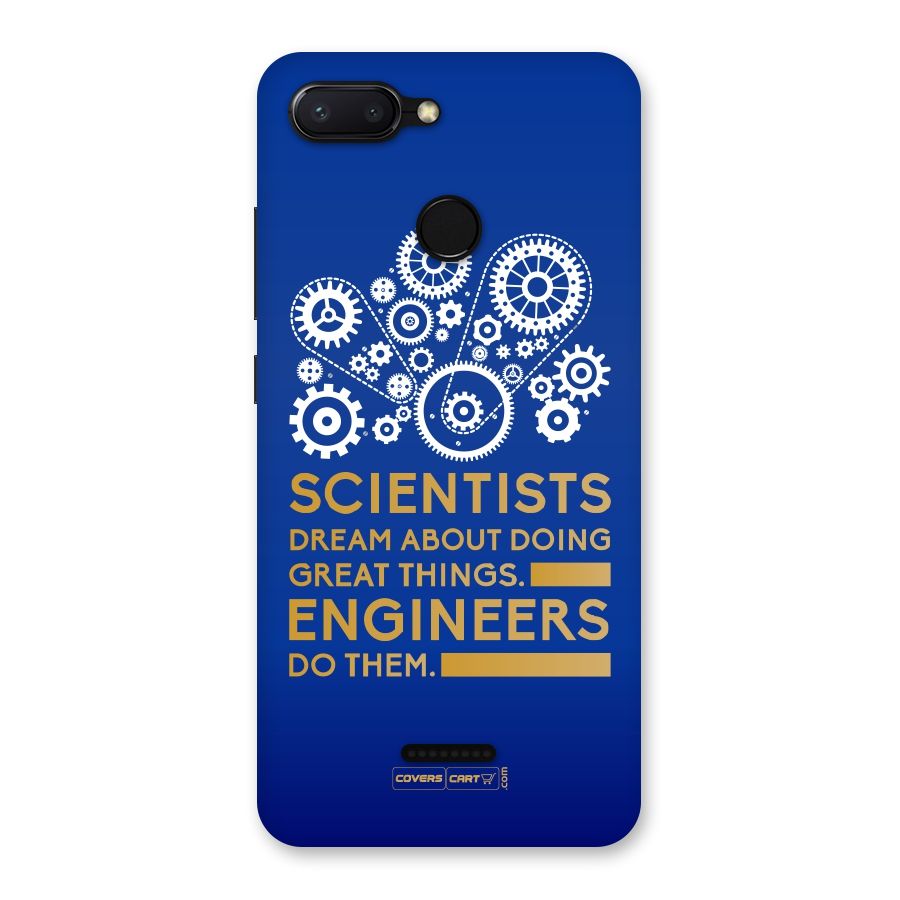 Engineer Back Case for Redmi 6