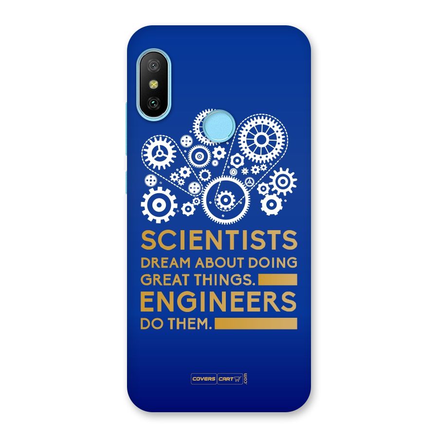Engineer Back Case for Redmi 6 Pro