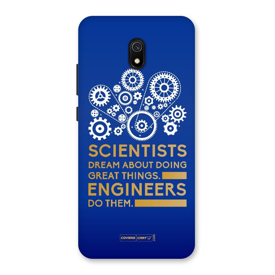 Engineer Back Case for Redmi 8A