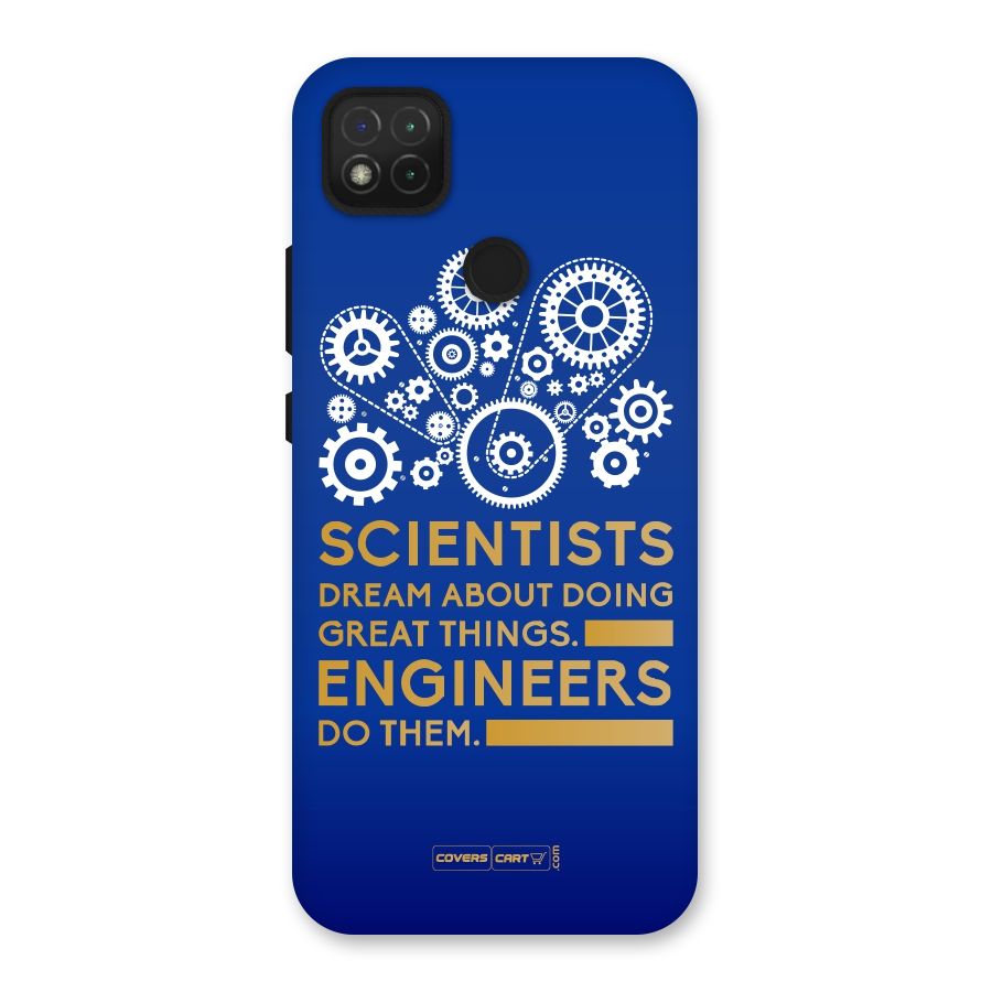 Engineer Back Case for Redmi 9