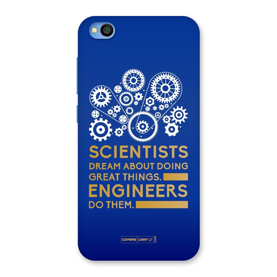 Engineer Back Case for Redmi Go