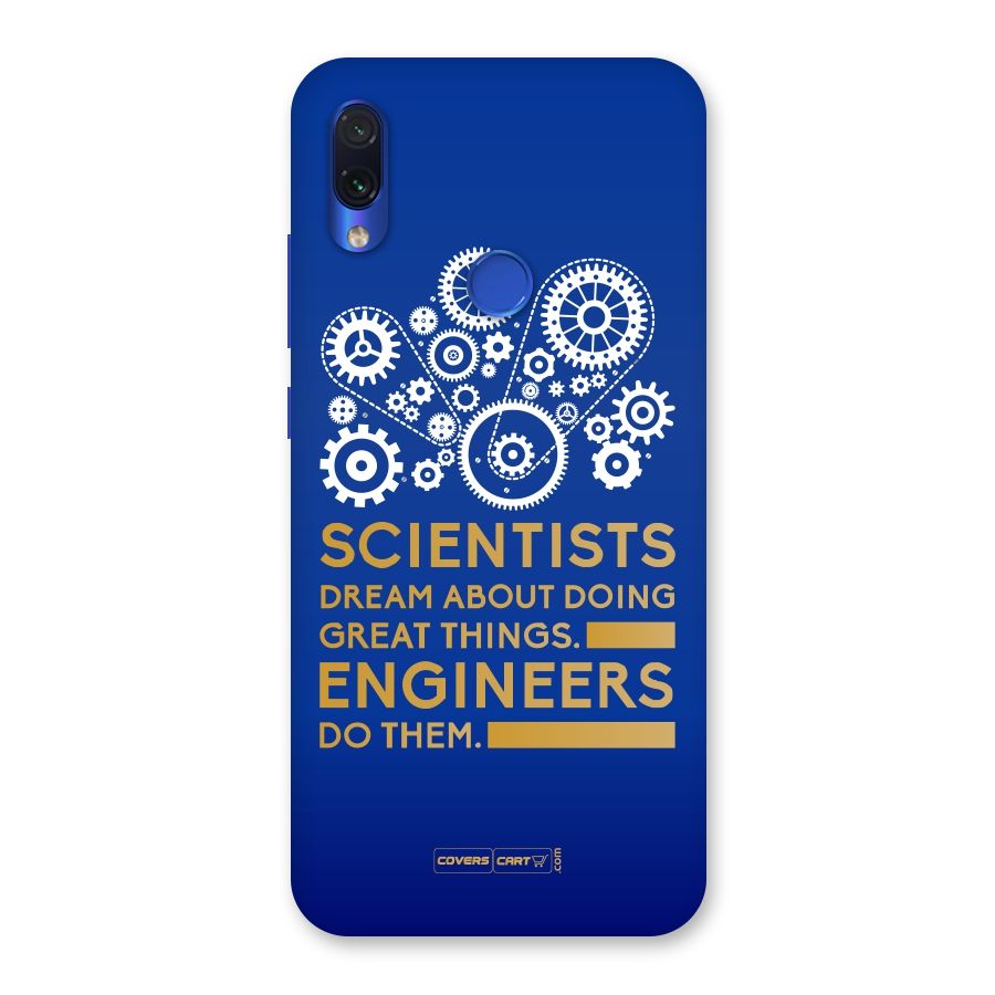 Engineer Back Case for Redmi Note 7