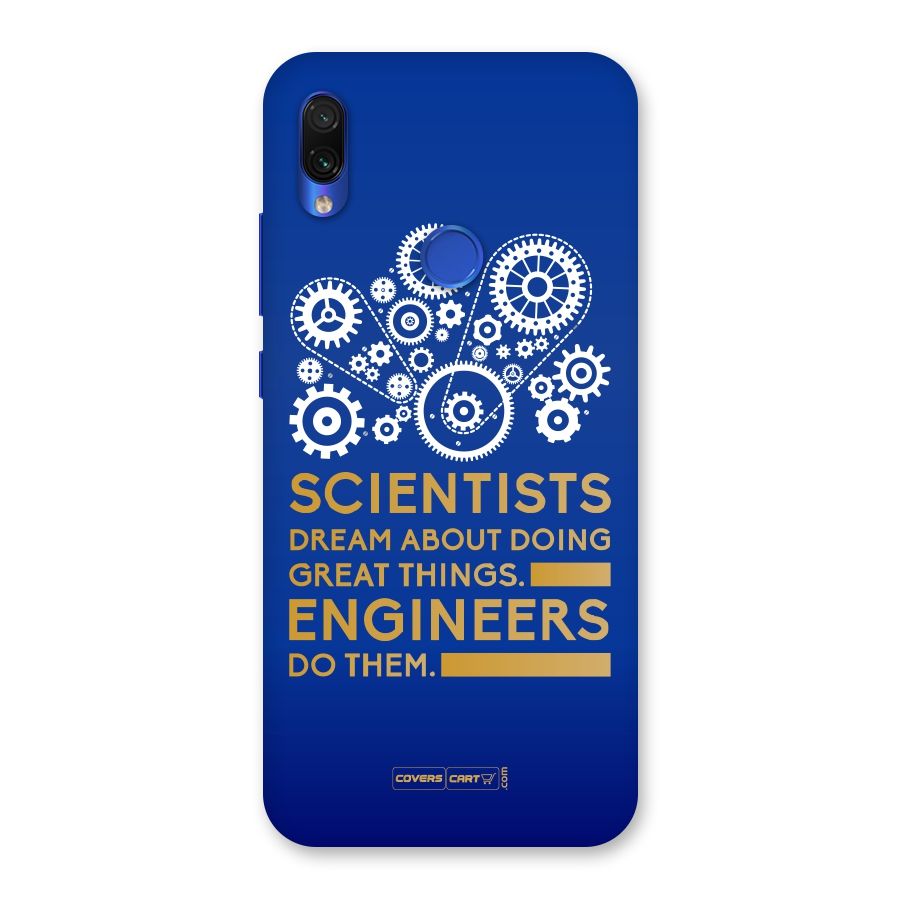 Engineer Back Case for Redmi Note 7S