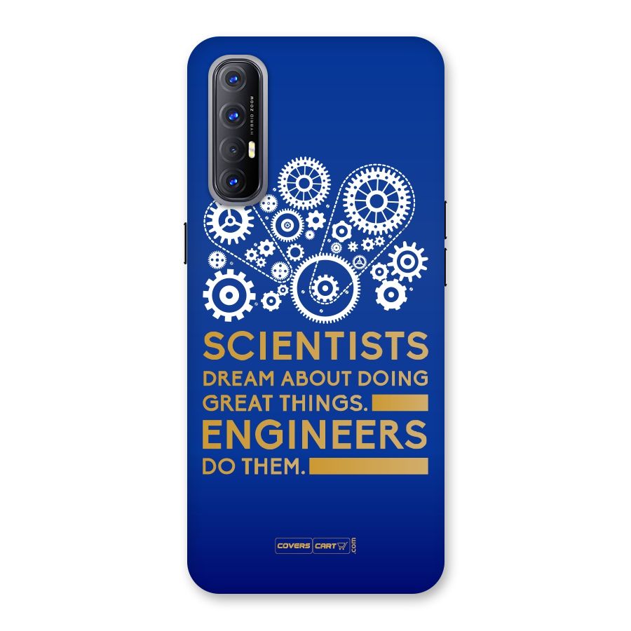 Engineer Back Case for Reno3 Pro