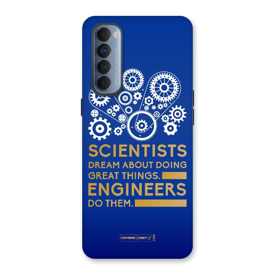 Engineer Back Case for Reno4 Pro