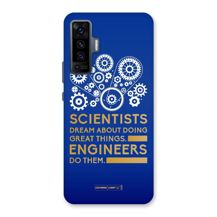 Engineer Back Case for Vivo X50