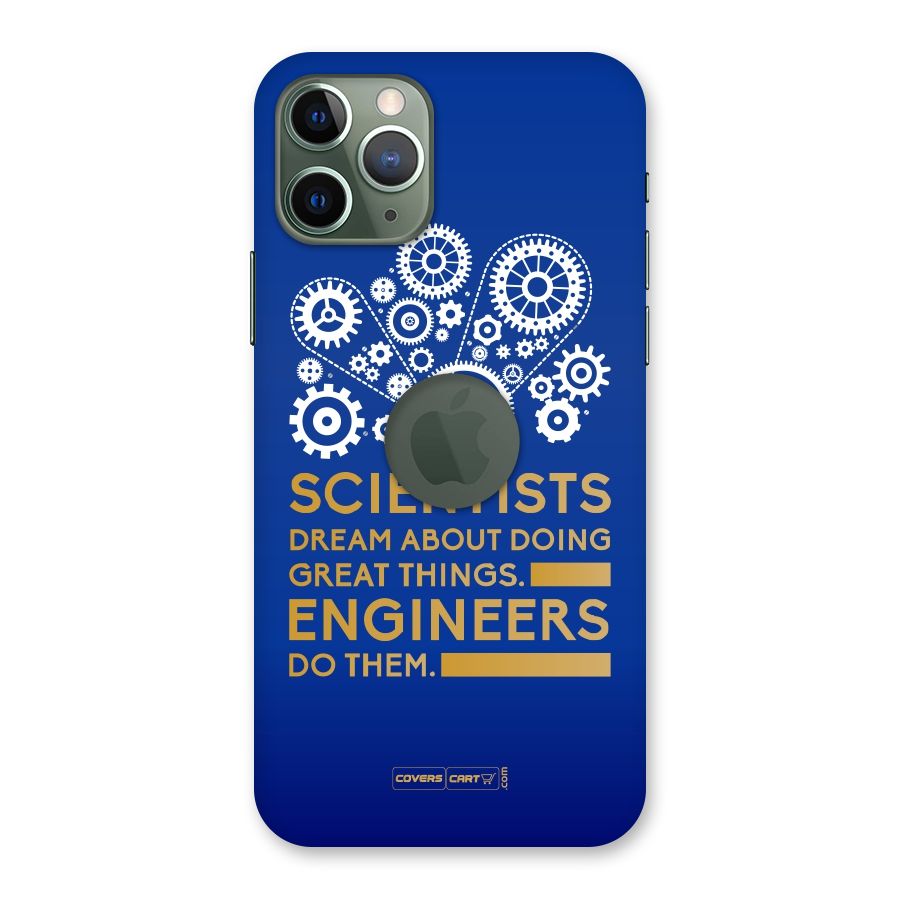 Engineer Back Case for iPhone 11 Pro Logo  Cut