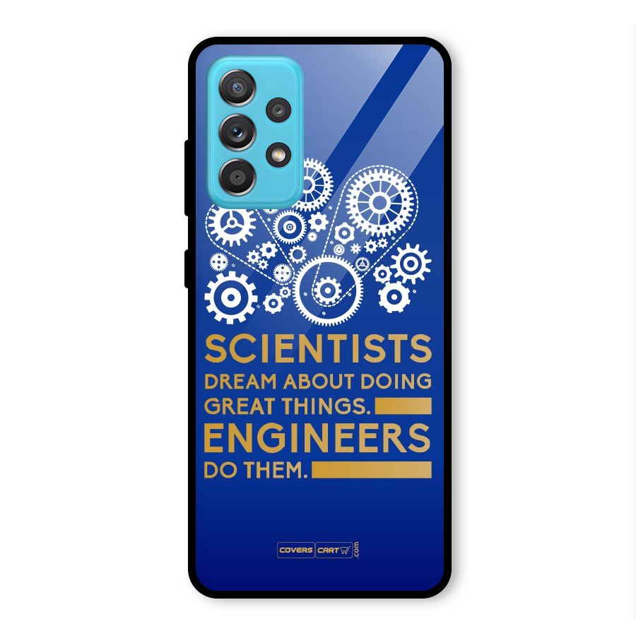 Engineer Glass Back Case for Galaxy A52