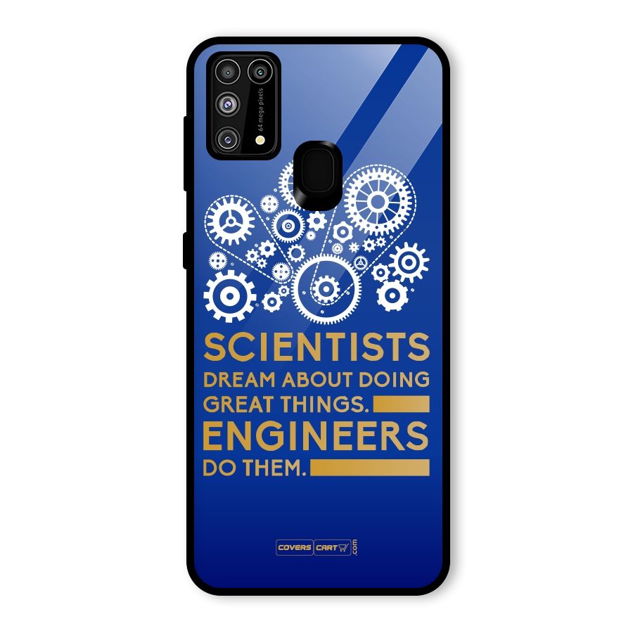 Engineer Glass Back Case for Galaxy F41