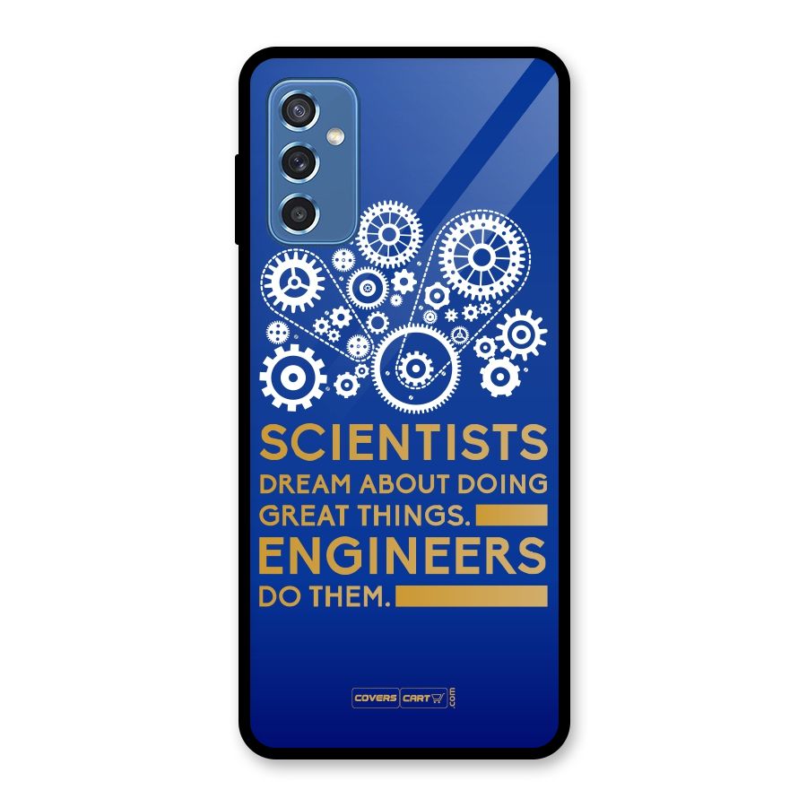 Engineer Glass Back Case for Galaxy M52 5G