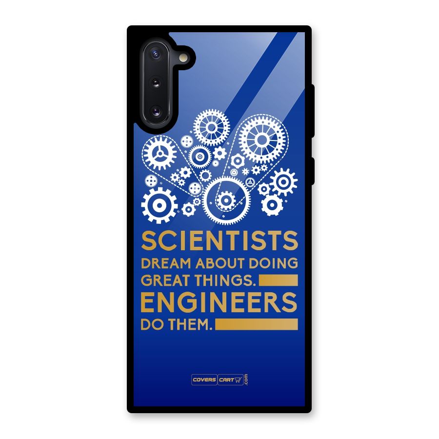 Engineer Glass Back Case for Galaxy Note 10