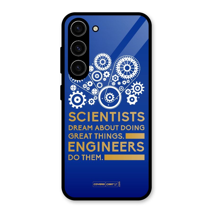 Engineer Glass Back Case for Galaxy S23