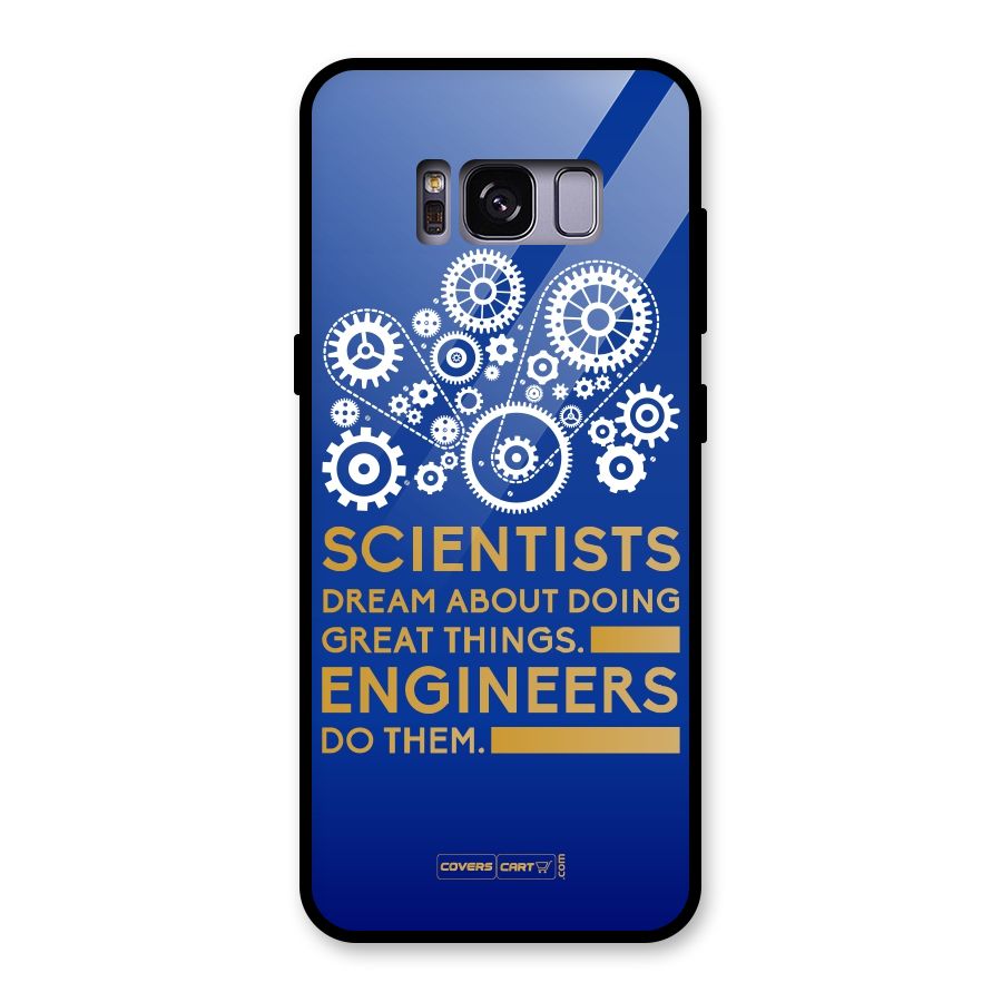 Engineer Glass Back Case for Galaxy S8