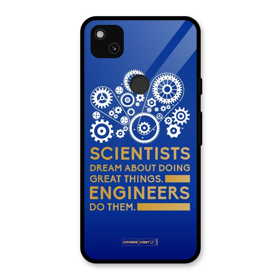 Engineer Glass Back Case for Google Pixel 4a