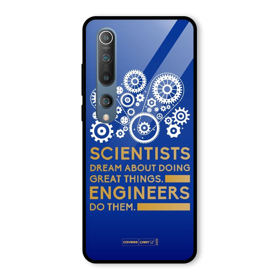 Engineer Glass Back Case for Mi 10