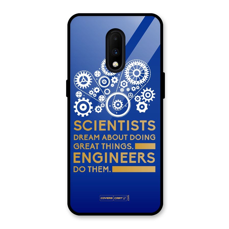 Engineer Glass Back Case for OnePlus 7