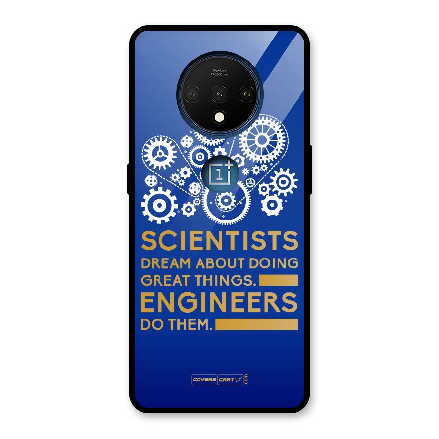 Engineer Glass Back Case for OnePlus 7T