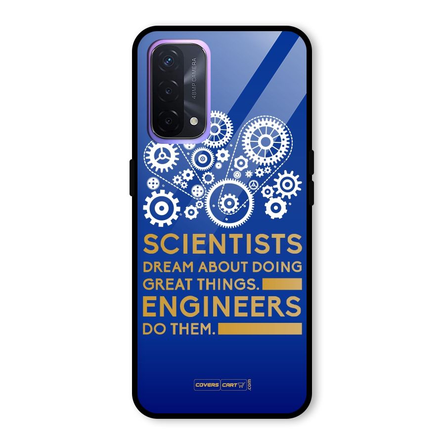 Engineer Glass Back Case for Oppo A74 5G