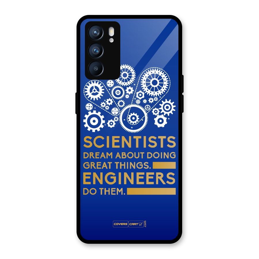 Engineer Glass Back Case for Oppo Reno6 5G