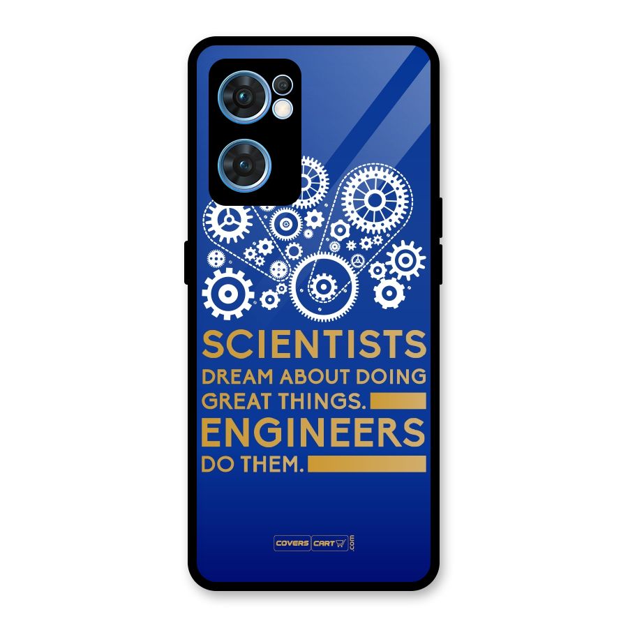 Engineer Glass Back Case for Oppo Reno7 5G