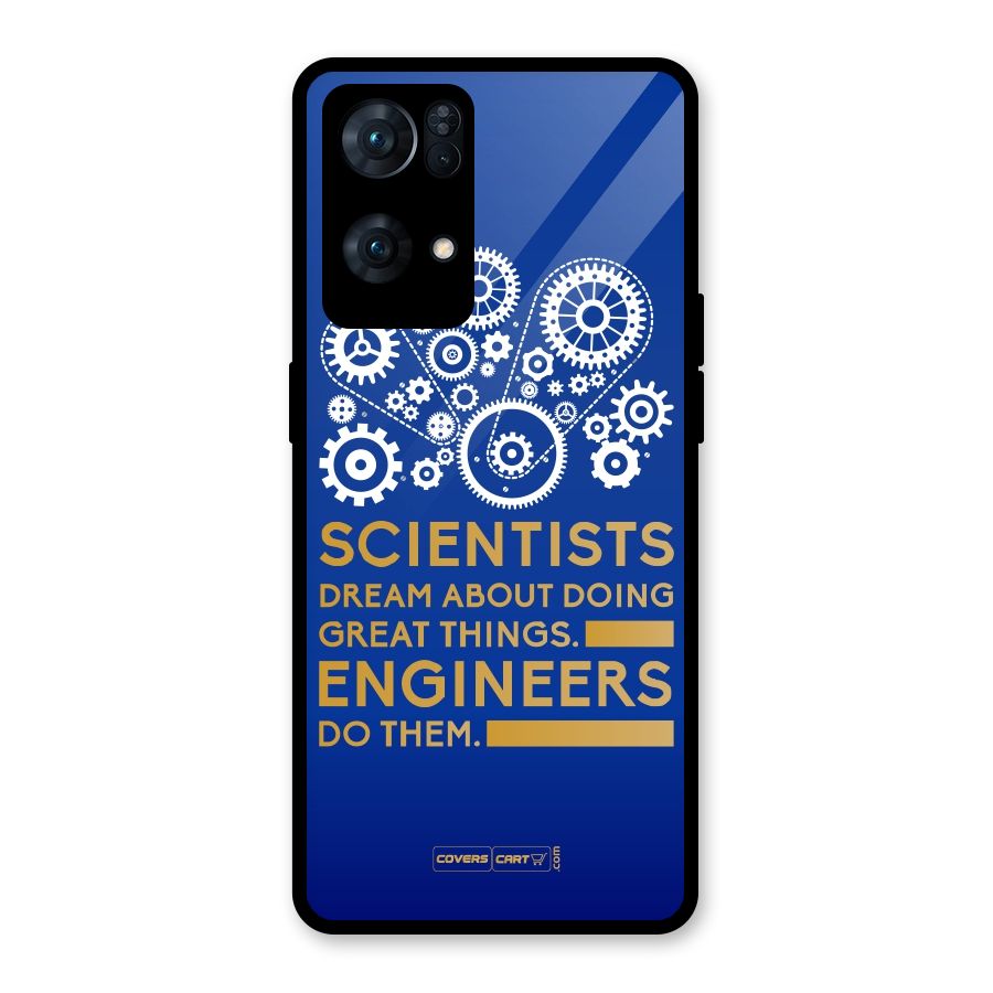 Engineer Glass Back Case for Oppo Reno7 Pro 5G