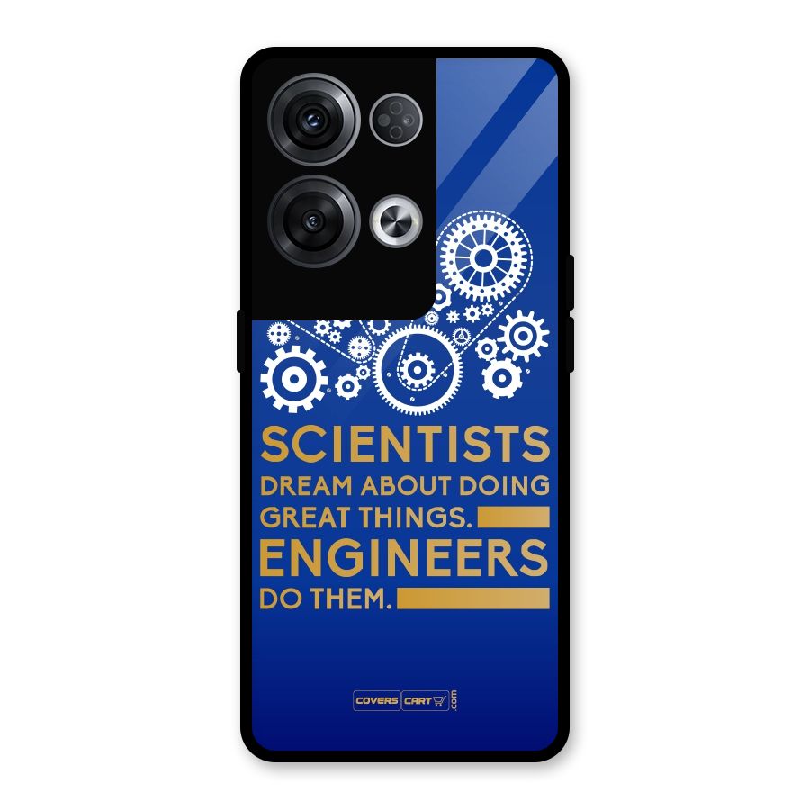 Engineer Glass Back Case for Oppo Reno8 Pro 5G