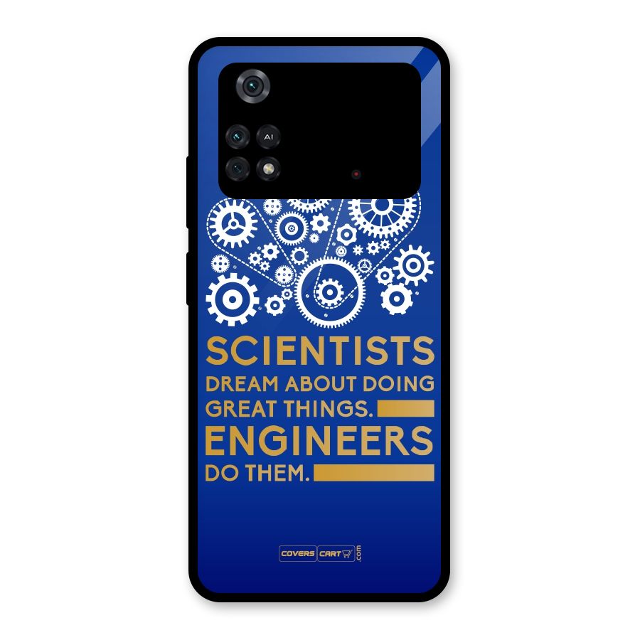 Engineer Glass Back Case for Poco M4 Pro 4G