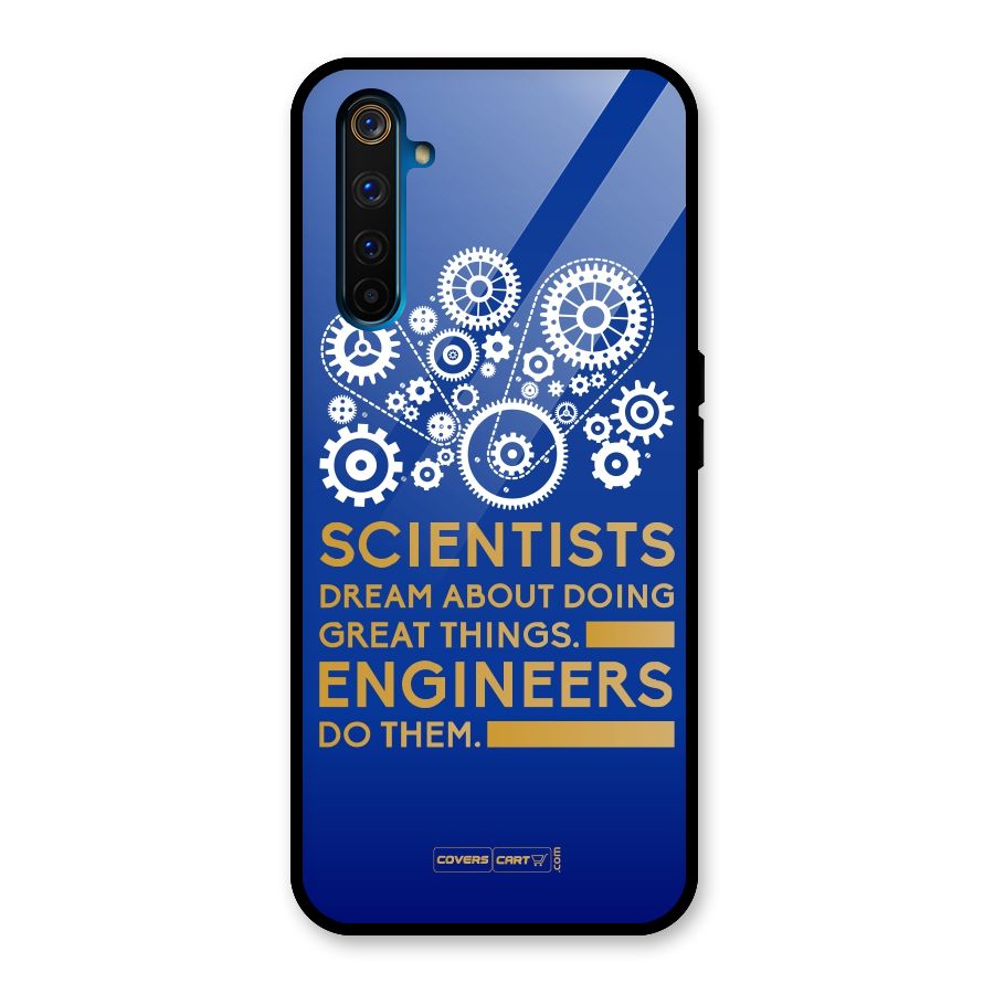 Engineer Glass Back Case for Realme 6 Pro