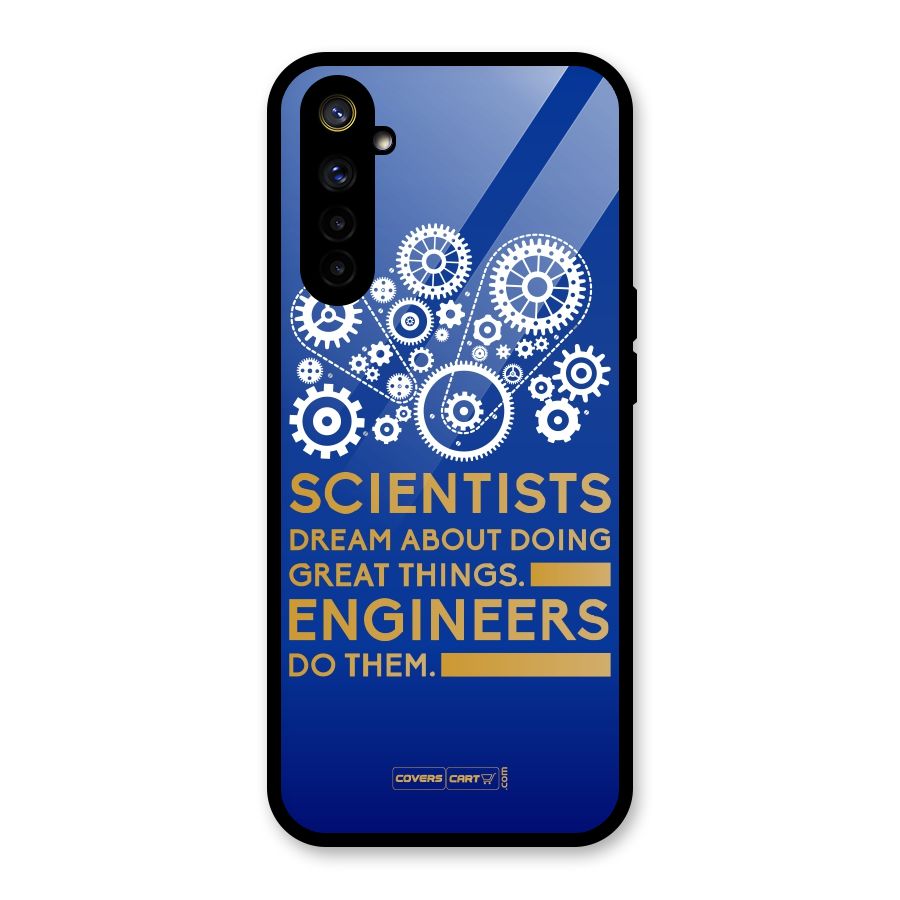 Engineer Glass Back Case for Realme 6i