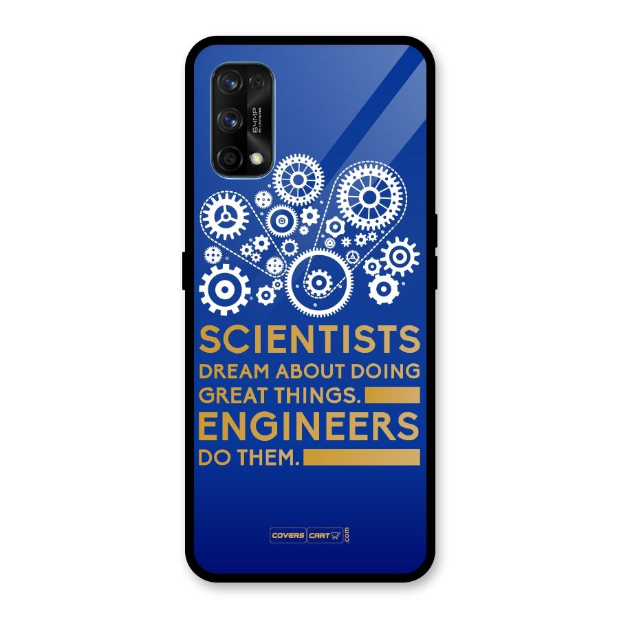 Engineer Glass Back Case for Realme 7 Pro