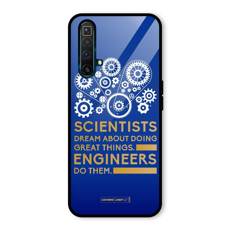 Engineer Glass Back Case for Realme X3