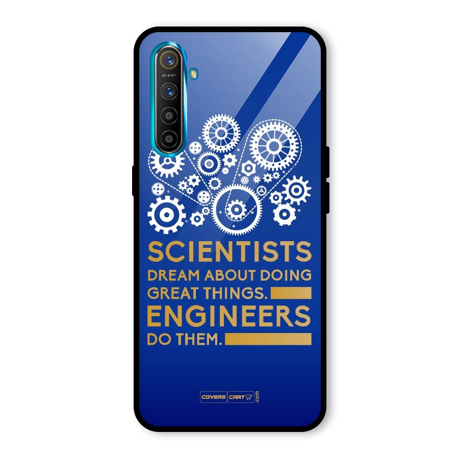 Engineer Glass Back Case for Realme XT